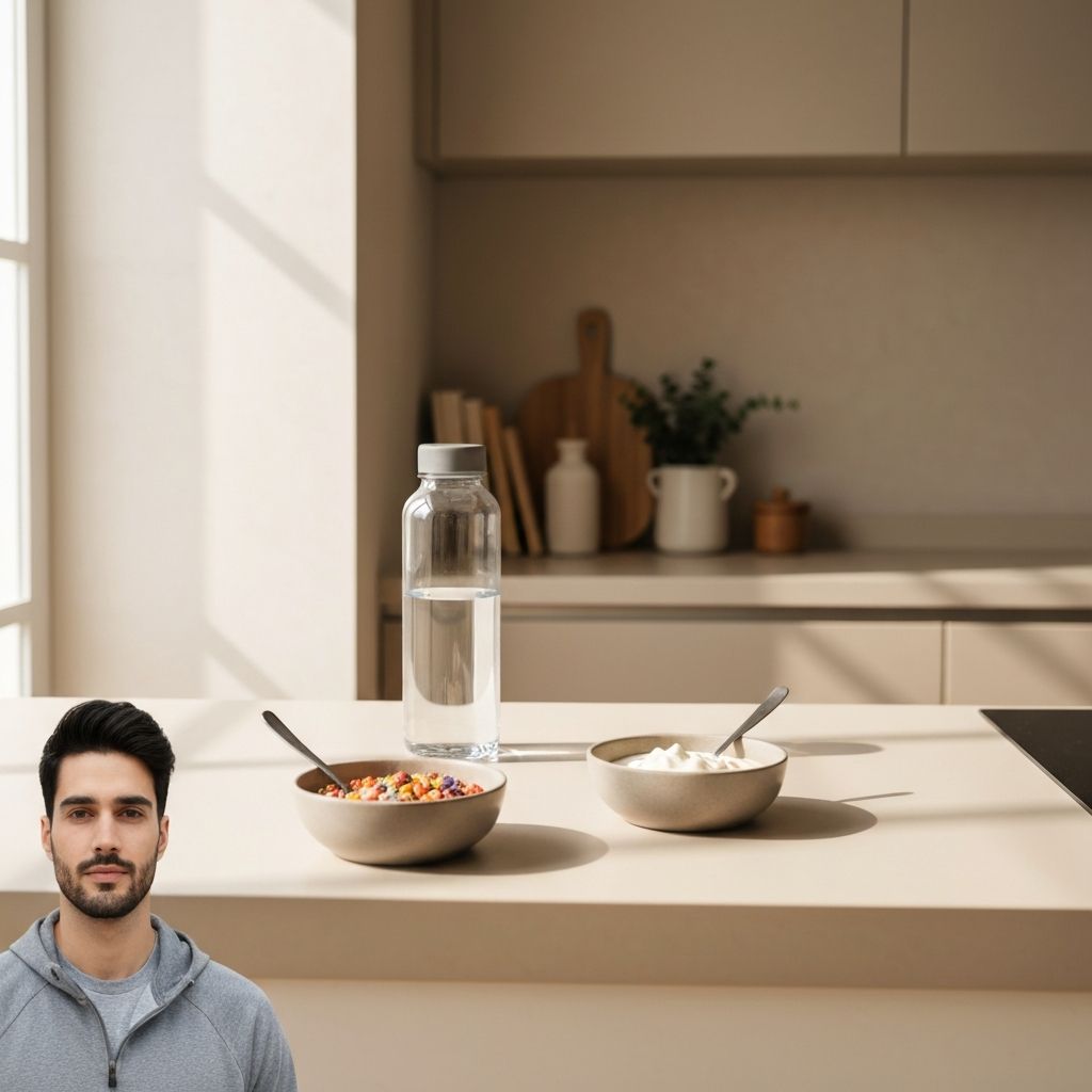 Morgendliche Routine